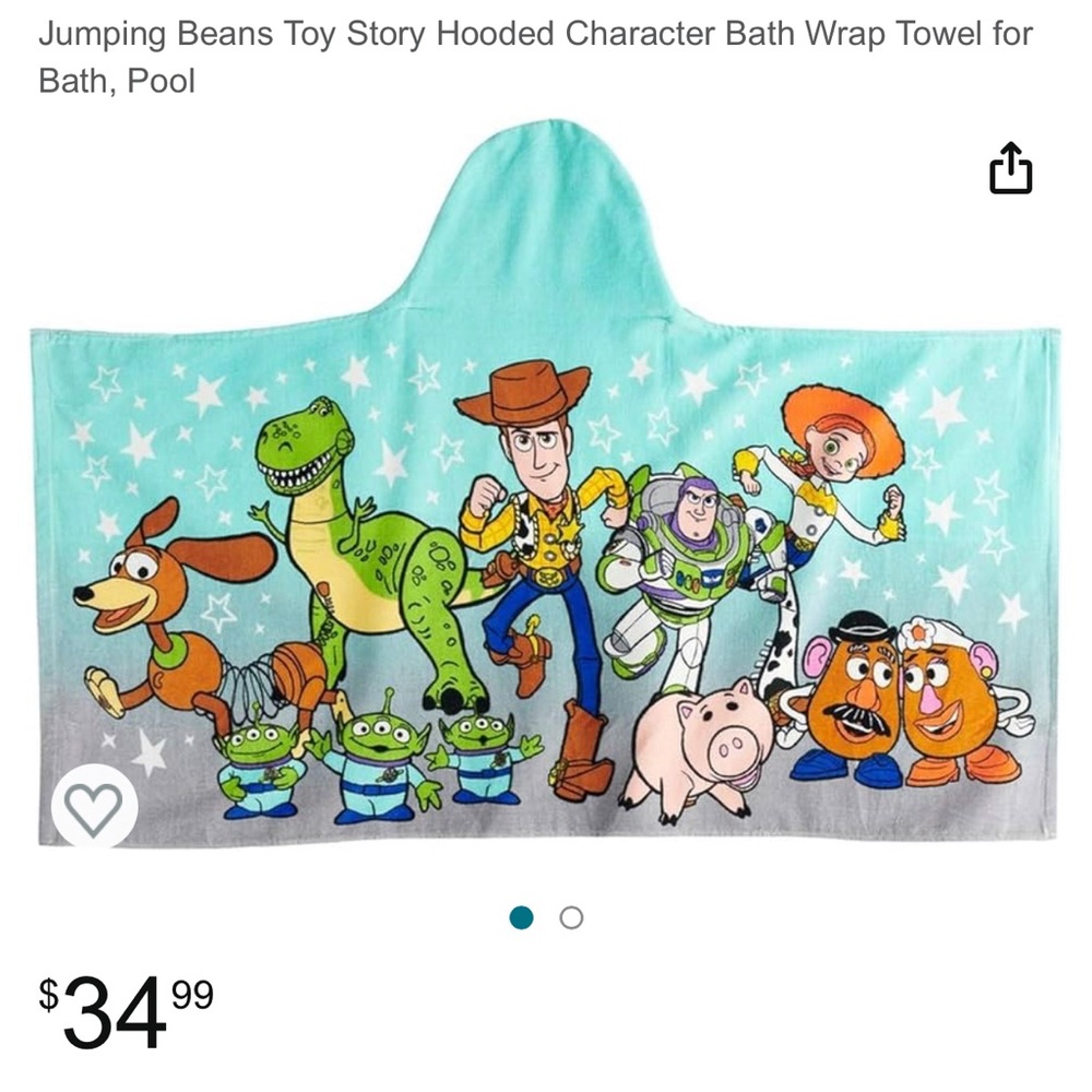 Toy Story Towel for Kids